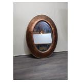 Brass Framed Mirror