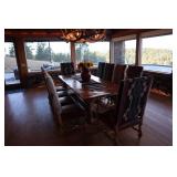 Ralph Lauren Dining Table w/10 Chairs