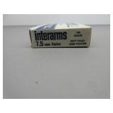 Interarms 7.5mm Swiss, 20 rds Factory