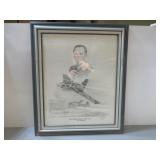 Framed Luftwaffe Picture
