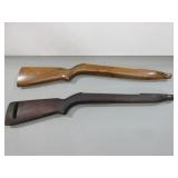 Two M 1 Carbine Stocks