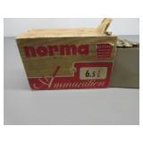 Norma 6.5 JAP., 5 rds, 35 pcs Brass