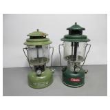 Two Lanterns, 1 Coleman, 1 Sears