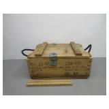 Hand Grenade Wooden Storage box