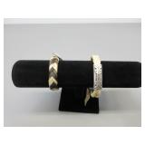 Two CC Magnetic Clasp Bracelets, Sz. S
