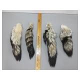 Four Fox Tails
