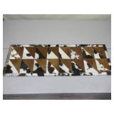 Patchwork Cowhide Runner