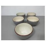 Five Bowls, 5 1/2'