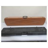 Two Hard Sided Gun Cases