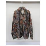 Men's Hooded Camo Jacket, Size XL Regular