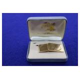 1888 Gold Plated Indian Head Penny Money Clip