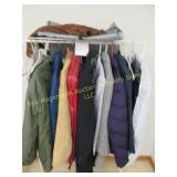 Men's & Women's Coats/Clothing & Clothes Rack