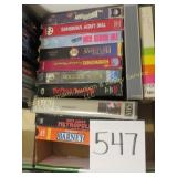 Assorted VCR's