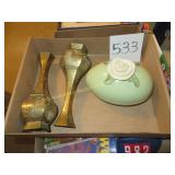 Egg  Dish, Vases