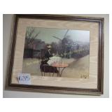 'Plein Air' by Ramon Casas i Carbo Print