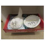 Milk Glass Chicken