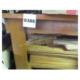 Wood Work Bench 48'x24' With Wood Scraps
