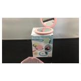 5pack 1x magnifying quilted compacts multi color