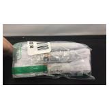 Three packs of shoelaces white