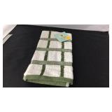 Sloppy chef jumbo kitchen towel green