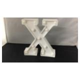Lighted letter sign X Remote control