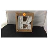 Lighted letter sign B Remote control