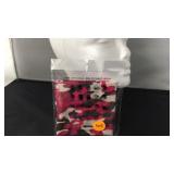 Bandanna neck gator camouflage pink