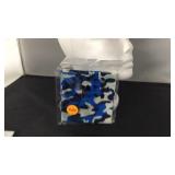 Bandanna neck gator camouflage blue