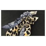 Two ponytail hair ties