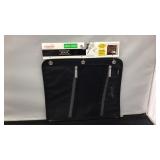 Five star pencil pouch black