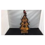 Cardinal bird bird house