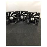 3 pack Uphere Pc fans (missing screws)