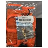 Orange cat harness medium