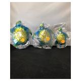 3 piece metal Sea Turtle
