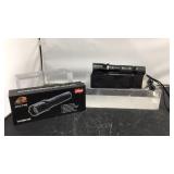 Tactical flashlight with stun gun
