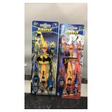 6 kids toothbrushes Batman and Superman