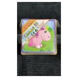 Wooden cube puzzle 4 in 1