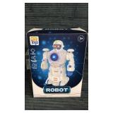 Light up moving robot