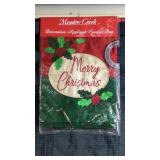 Merry Christmas outdoor flag