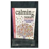 Calming therapy coloring book
