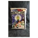 Super soft snowman blanket