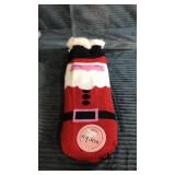 Santa Sherpa socks