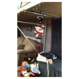 2 sided snowman wind chime