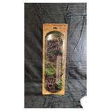 Welcome to buck country metal thermometer