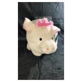 Plush piggy bank