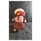 Ganz plaid snowman