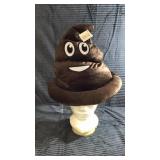 Poop emoji hat