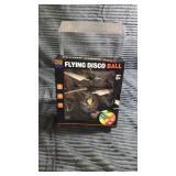 Flying disco ball