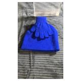 Kids hat and gloves set