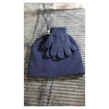 Kids hat and gloves set